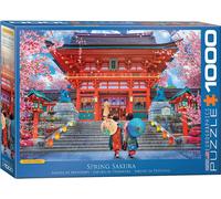 Rompecabezas De 1000 Piezas Spring Sakura De David McLean
