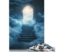 Rompecabezas de 1000 Piezas Stairway to Heaven, Rompecabezas de Papel para Adolescentes, Divertidos Rompecabezas de 1000 Piezas (75 x 50 cm)