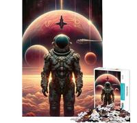 Rompecabezas de 1000 Piezas Starman Un Viaje Espacial Juego Educativo de lógica y análisis difícil y desafiante Apto para Mayores de 14 años 38x26cm