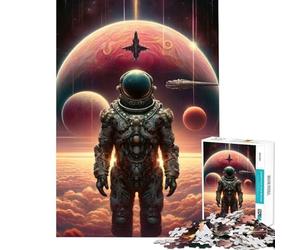 Rompecabezas de 1000 Piezas Starman Un Viaje Espacial Juego Educativo de lógica y análisis difícil y desafiante Apto para Mayores de 14 años 38x26cm
