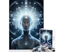 Rompecabezas de 1000 Piezas Starseed I Juguete Educativo Gran Regalo para Juegos Familiares con póster a Juego y Hoja de Trivia tamaño 38x52cm
