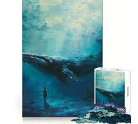 Rompecabezas de 1000 Piezas Susurros de Ballena: Sueños de niño para Adolescentes Ejercicio cognitivo, relajación y Ocio Invierno (50x75cm)