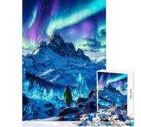 Rompecabezas de 1000 Piezas Susurros de la Aurora Juguete Educativo Gran Regalo para Juego Educativo Adecuado para decoración de Escritorio Tamaño 38x26cm