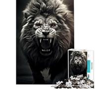 Rompecabezas de 1000 Piezas Susurros de lo Salvaje difícil y desafiante de análisis y lógica Juguetes para armar para Mayores de 14 años 38x52cm