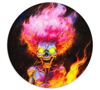 Rompecabezas de 1000 Piezas Susurros del Pasado, Calavera para Adultos, Actividad para conectar con la Familia, Regalo de decoración, Juego Familiar (67,5x67,5cm)