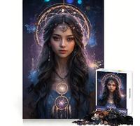 Rompecabezas de 1000 Piezas Susurros en la Red para Adolescentes Pensamiento Claro, interacción Suave, Encaje Firme, Bonito Regalo (38x52cm)