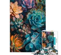 Rompecabezas de 1000 Piezas Susurros Florales para Adolescentes Juego Interactivo Educativo Juguete de desafío Regalo para Mujeres y Hombres decoración del hogar (tamaño 38x52cm)