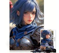 Rompecabezas de 1000 Piezas Sweet Valkyrie Angel para Adolescentes, Juguete para ejercitar la Mente, Juego en Grupo, Corte de precisión, Regalo para Festivales 38x52cm