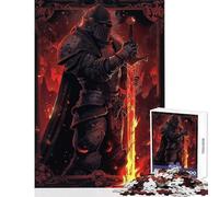 Rompecabezas de 1000 Piezas Tarot Dark Knight fantasía Juguetes antiestrés Regalos para Mujeres y Hombres Juego de ingenio colección de Artistas Bellas Artes tamaño 38x26cm