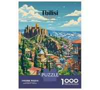 Rompecabezas De 1000 Piezas - Tbilisi, Georgia Travel Rompecabezas Juego De Ingenio Decoración De Pared Oferta como Regalos para Toda La Familia 70x50cm/1000pcs