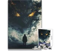 Rompecabezas de 1000 Piezas Te Veo para Adultos, Juego Creativo de resolución de Problemas, Idea de Regalo Memorable y conmovedora, tamaño 38x26cm