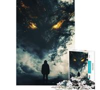 Rompecabezas de 1000 Piezas Te Veo para Juegos educativos Juguetes adictivos para Cultivar la Paciencia el Arte el análisis y la lógica (tamaño 38x26cm)