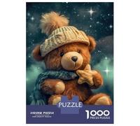 Rompecabezas De 1000 Piezas Teddy Bear In Pyjamas Rompecabezas Juguetes Antiestrés Decoración De Pared Cumpleaños Y Navidad 70x50cm/1000pcs