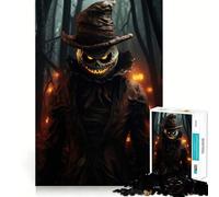 Rompecabezas de 1000 Piezas Terror Crepuscular - Diseño Impecable - Arte para estimular el Cerebro - Juego para Descansar - Decoración navideña para Pared (50x75cm)