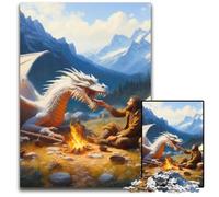 Rompecabezas de 1000 Piezas The Dragon Feeder para Adultos Rompecabezas Imposible para Adultos Rompecabezas para la Mente Decoración del hogar Fiestas 1000 Piezas (75 x 50cm)