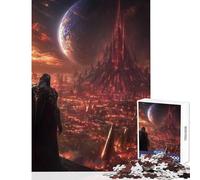 Rompecabezas de 1000 Piezas The Last Watch Over A Fallen World Juguetes antiestrés Gran Regalo para Juegos educativos colección de Artistas Bellas Artes tamaño 38x26cm