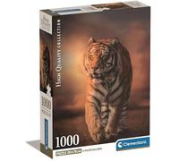 Clementoni Tiger Puzzle rompecabezas 1000 pieza(s) Animales