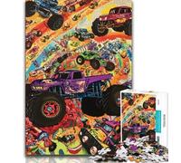 Rompecabezas de 1000 Piezas: Tractor en el mar de Flores Rompecabezas de 1000 Piezas Alivia el estrés, Pasa el Tiempo en casa y Disfruta de la interacción Entre Padres e Hijos (tamaño 38x26cm)