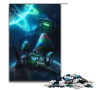 Rompecabezas de 1000 Piezas Un Planeta distante Regalo para Adultos Lista de Deseos navideña con Papá Noel para Adolescentes a Partir de 14 años 75x50cm