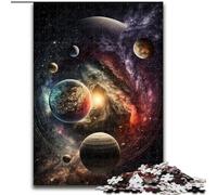 Rompecabezas de 1000 Piezas Un Universo Maravilloso Rompecabezas de cartón tamaño 26x38cm Actividad Familiar, Decoración del hogar DIY, Regalo navideño