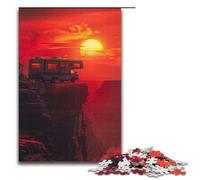 Rompecabezas de 1000 Piezas Una Vista Desde el Infierno para Adultos Adolescentes de 14 años en adelante 1000 Piezas (38 x 26 cm)