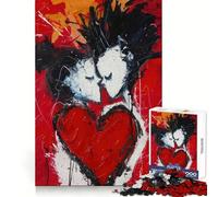 Rompecabezas de 1000 Piezas Unidos en el Amor para Adolescentes: Fortalecimiento Mental, Escape Pacífico, Encaje Firme, Feliz Navidad (50x75cm)