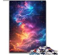 Rompecabezas de 1000 Piezas Universo Arcoíris. Interacción Familiar y desafío Mental. Actividad Familiar (26x38cm).