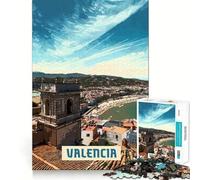 Rompecabezas de 1000 Piezas Valencia Flawless Fit Art Brain Boosting Play Rest Time Play Christmas Wall Art (50x75cm)
