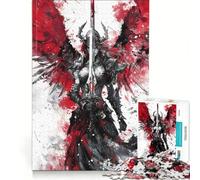 Rompecabezas de 1000 Piezas Valquirias Vikingas Juegos educativos para Relajarse intelectualmente Ideal para Decorar el Escritorio 38x52cm
