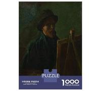Rompecabezas De 1000 Piezas Van Gogh Dark Rompecabezas para Adultos Juego De Ingenio Análisis Y Lógica Interacción Entre Padres E Hijos 52x38cm/1000pcs