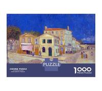 Rompecabezas De 1000 Piezas Van Gogh The Yellow House Rompecabezas para Adolescentes Juego De Ingenio Regalos para Mujeres Cumpleaños Y Navidad 70x50cm/1000pcs