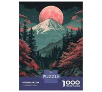 Rompecabezas De 1000 Piezas - Vintage Asian Landscape Rompecabezas para Adultos Juguetes De Bricolaje Oferta De Decoración Perfecta como Regalos para Toda La Familia 52x38cm/1000pcs