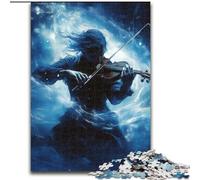 Rompecabezas de 1000 Piezas Violinista para Adultos y Adolescentes Interacción Entre Padres e Hijos Que Reduce el estrés (26x38cm)