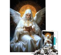 Rompecabezas de 1000 Piezas Virgen Divina Difícil y desafiante Juego práctico para Mayores de 14 años 38x52cm