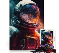 Rompecabezas de 1000 Piezas Visión del Mundo Desde el Espacio para adultosIdeal para ejercitar la Mente, aliviar el estrés y divertirseEncaje Firme y seguroUn (50x75cm)