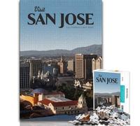 Rompecabezas de 1000 Piezas Visita San José para Adultos, desafiante, Divertido y Divertido, decoración del hogar, 38x26cm