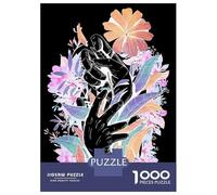 Rompecabezas De 1000 Piezas Wild Color Flower Bouquet Rompecabezas para Adultos Juegos Relajantes Decoración del Hogar Cumpleaños Y Navidad 38x26cm/1000pcs