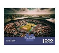 Rompecabezas De 1000 Piezas Wimbledon Championships Tennis Match Rompecabezas para Adultos Juego Práctico Una Obra De Arte Cumpleaños Y Navidad 38x26cm/1000pcs