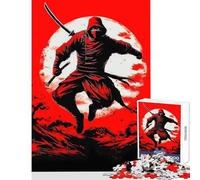 Rompecabezas de 1000 Piezas Yokai Ninja Juguetes antiestrés Gran Regalo para Juegos educativos colección de Artistas Bellas Artes tamaño 38x26cm