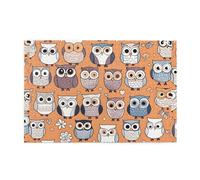 Rompecabezas de 1000 piezas Yyhwhjde Cute Owls Picture Educational Intelectual Rompecabezas de madera, rompecabezas divertidos, rompecabezas para aliviar el estrés