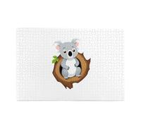 Rompecabezas de 1000 piezas Yyhwhjde Little Koala en el agujero del árbol, rompecabezas educativos de madera intelectual, rompecabezas divertidos, rompecabezas para aliviar el estrés