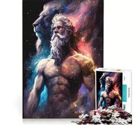 Rompecabezas de 1000 Piezas Zeus y el león Juego de ingenio desafío difícil Toda la Familia 38x52cm