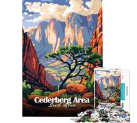 Rompecabezas de 1000 Piezas - Zona de Cederberg Sudáfrica Ideal para cumpleaños y Navidad Mejora la Memoria Juegos educativos para Mayores de 14 años Juego de Rompecabezas Disponible (50x75cm)