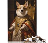 Rompecabezas de 1500 Piezas de Cachorros Corgi, Juguete de desafío Relajante, Rompecabezas difícil para Mujeres y Hombres (85 x 57 cm)