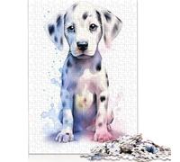Rompecabezas de 1500 Piezas de un Lindo Cachorro dálmata para niños, 1500 Piezas (85 x 57 cm)
