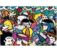 Rompecabezas de 1500 piezas, diseño de Romero Britto