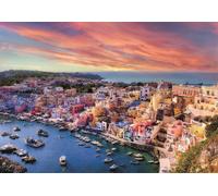 Clementoni Puzzle Isla de Procida – 1500 piezas, caja compacta, adulto – 31721