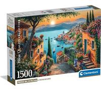 Clementoni - Puzzle Adulto 1500 Piezas Collection Steps To The Harborclementoni - Puzzle Adulto Compact Box, 31729