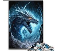 Rompecabezas de 2000 Piezas Art Ice Dragon para Adultos y Adolescentes Disfruta de Tus Vacaciones en casa y Potencia el Amor en Pareja (70x100cm)