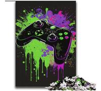 Rompecabezas de 2000 Piezas Art Neon Game para Adultos, Regalo para Mayores de 14 años, decoración de Pared, cumpleaños y Navidad (70x100cm)